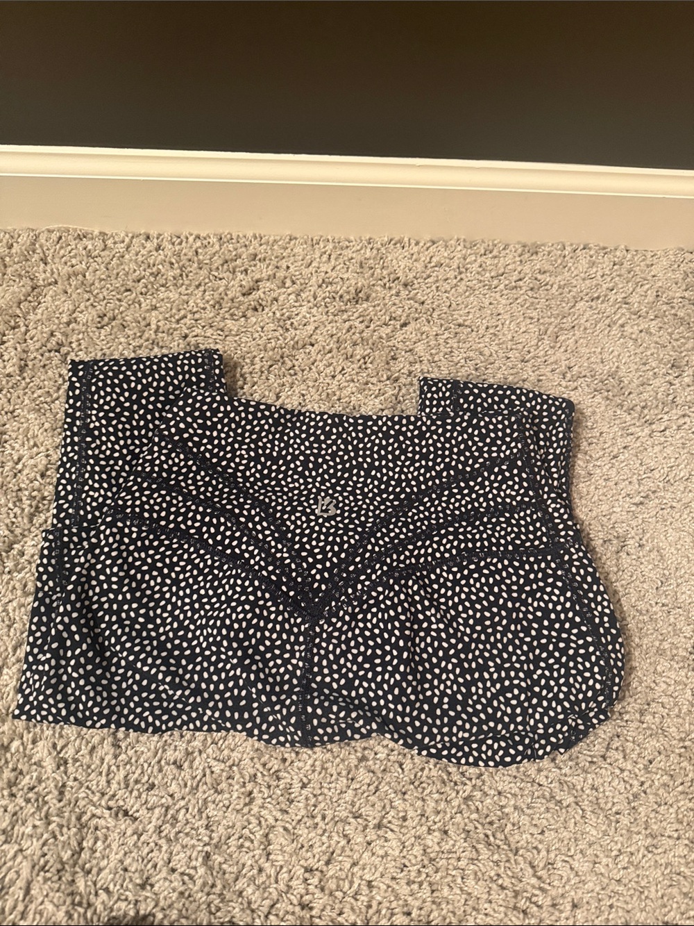 BuffBunny Black and White Polka Dot Leggings
